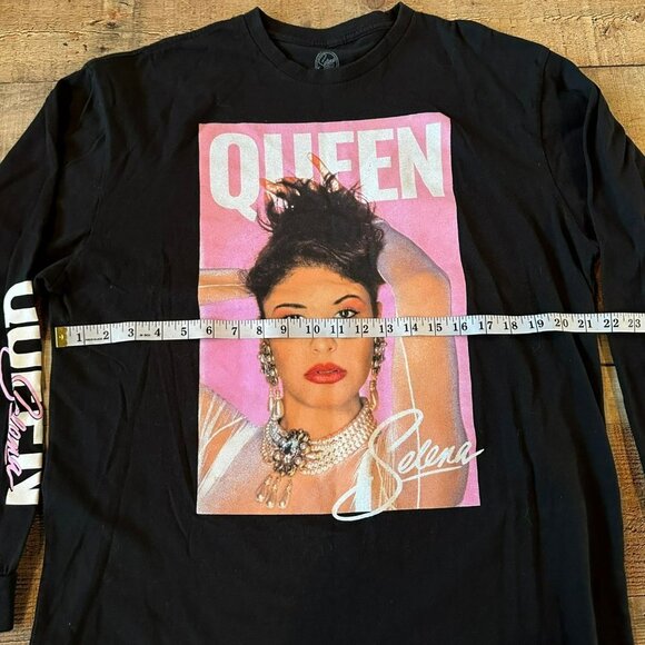 Selena Queen long sleeve tshirt with selena graphic print women's xl - Picture 2 of 5
